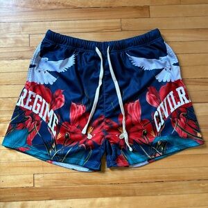 Civil Regime Mesh Shorts Size XL
